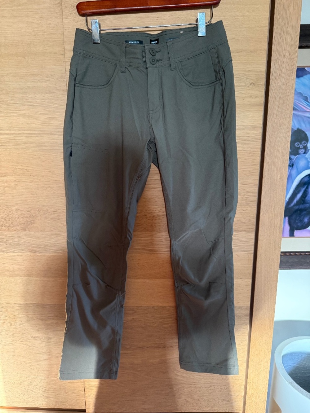 PRANA Kacki Straight Fit Pant